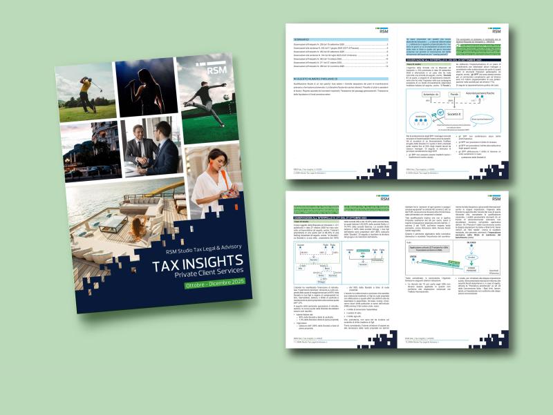 In distribuzione il Tax Insights n.2 del PCS team