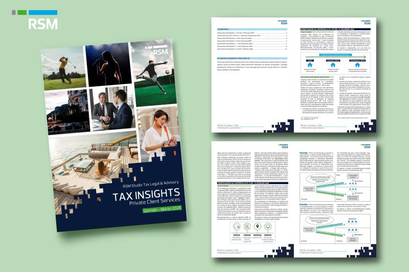 In distribuzione il "Tax Insights" n. 1-26 del PCS team