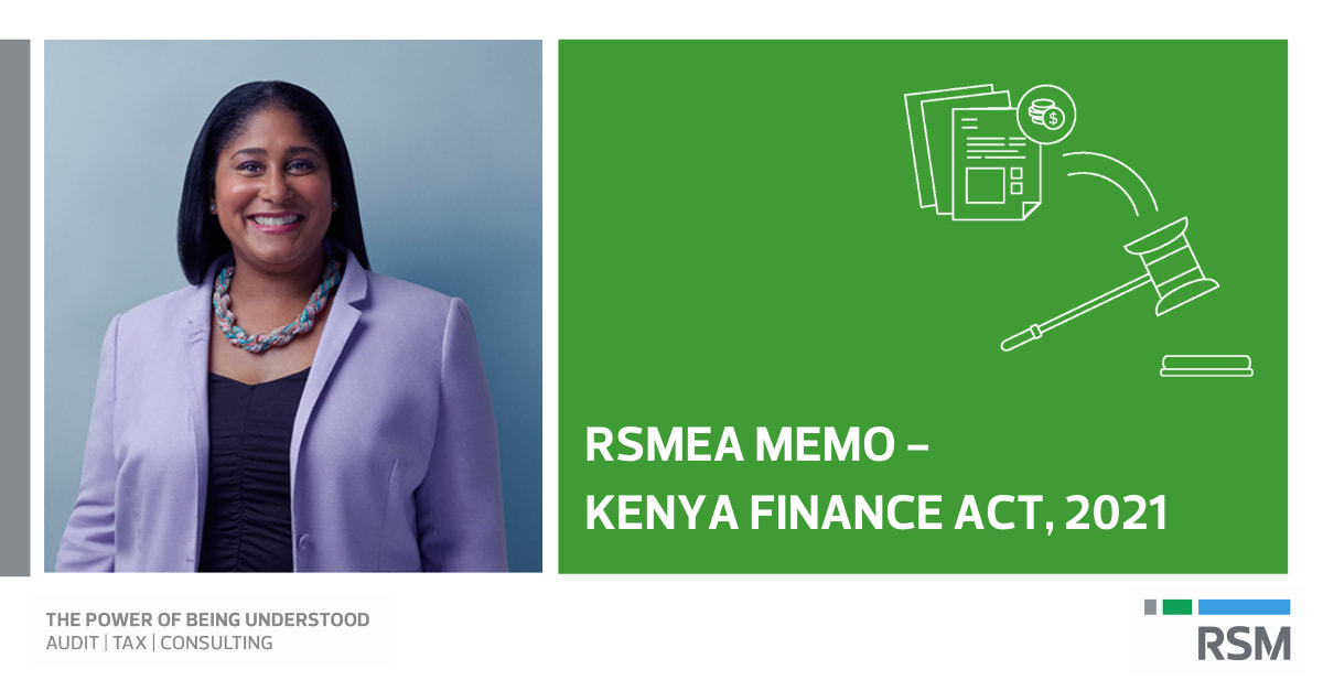 MEMO RSM Kenya