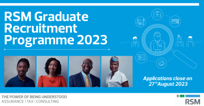 RSM Graduate Recruitment Programme 2023