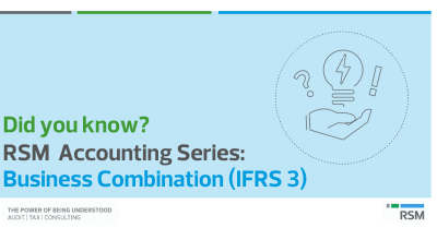 Did you know?- Business Combination (IFRS 3)