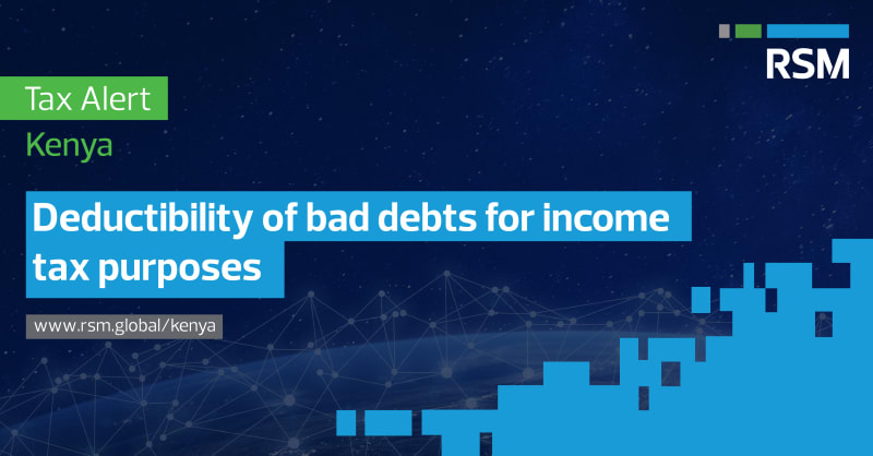 Deductibility of bad debts for income tax purposes
