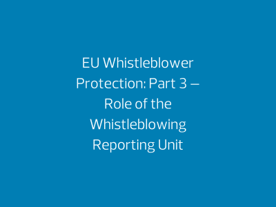 Whistleblowing