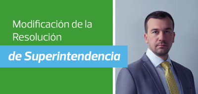 Modificación de la Resolución de Superintendencia