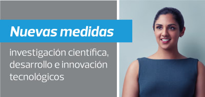 nuevas medidas de promoción de la investigación científica, desarrollo tecnológico e innovación tecnológica