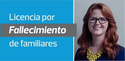  Licencia por fallecimiento de familiares