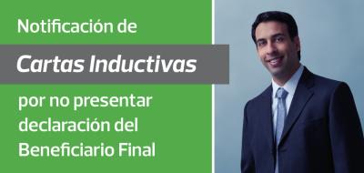 Las Cartas Inductivas por no presentar la Declaración Jurada del Beneficio Final