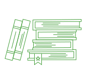 Stack of books icon