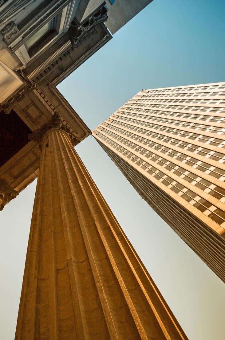 Corporate finance buildings