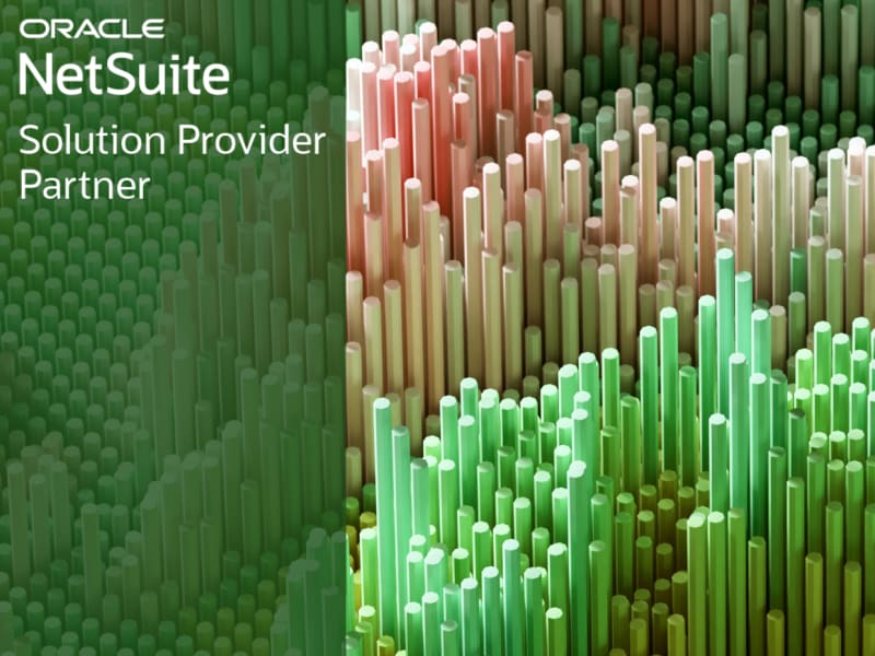 Green-pink multi-sided columns