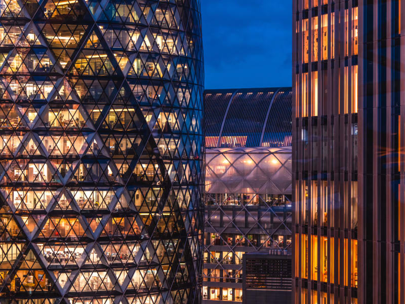 Corporate buildings