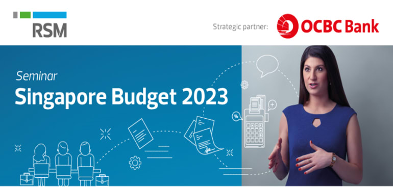 Singapore Budget 2023 Seminar (ESG track)