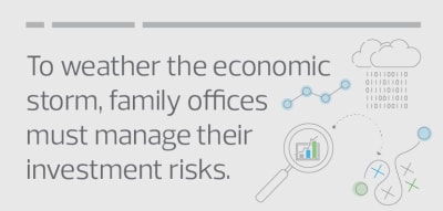 To weather the economic storm, family offices must manage their investment risks