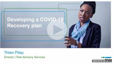 RSM webinar - Developing a COVID-19 Recovery plan