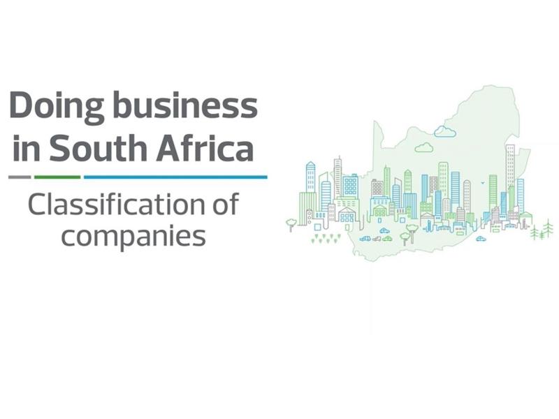 Doing business in South Africa : Classification of companies