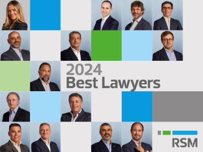 Best Lawyers 2024 reconoce a 14 abogados de RSM en España