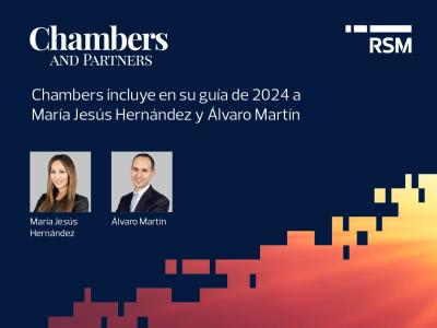 Chambers Europe incluye a dos abogados de RSM en su ranking 2024