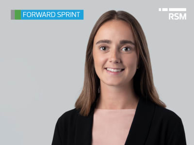 Isabella Illiano är RSM Sveriges representant till årets Forward Sprint!