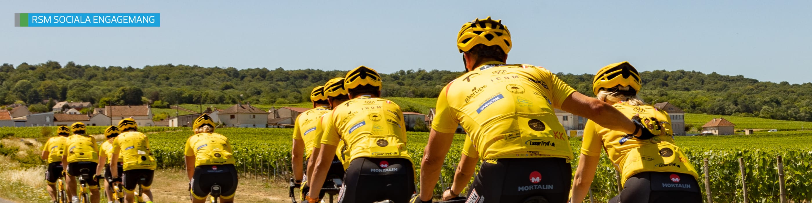 Vi stödjer Team Rynkeby i deras viktiga arbete!