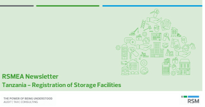 Registration of Storage Facilities