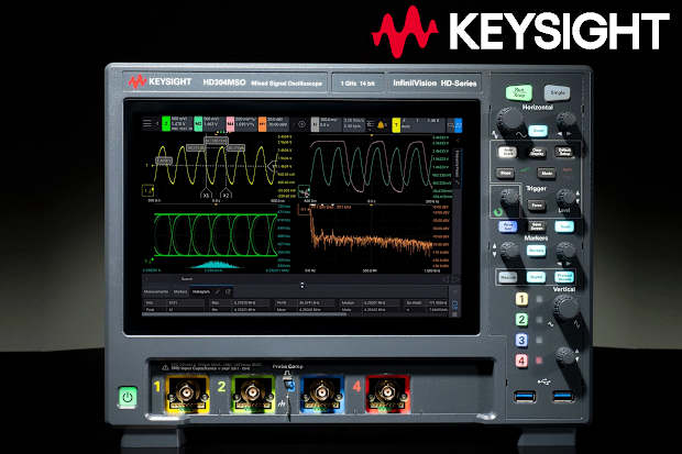 Image of a debug with HD3 Oscilloscope