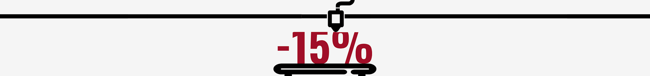 Sconto 15% stampanti 3D