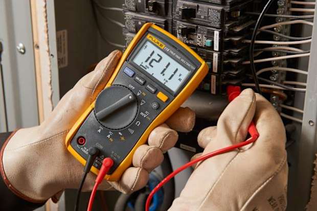 Afbeelding van een multimeter