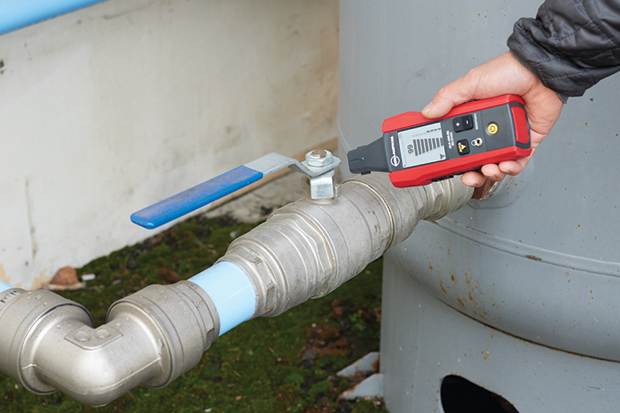 Ultrasonic leak detection