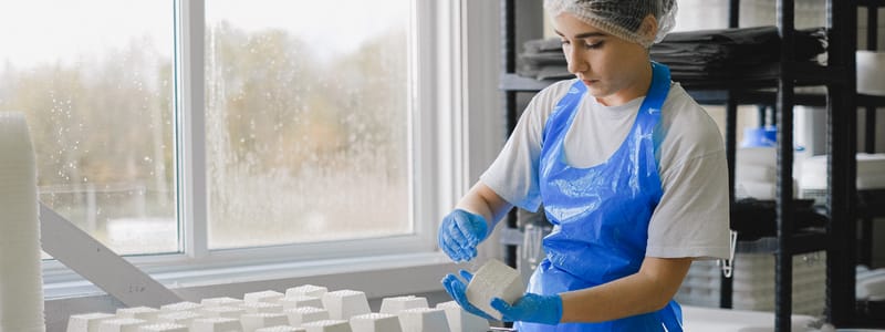 Les vêtements dans l'industrie agroalimentaire