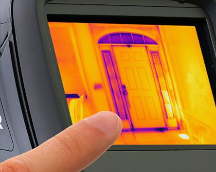 Thermal Imaging Camera Display