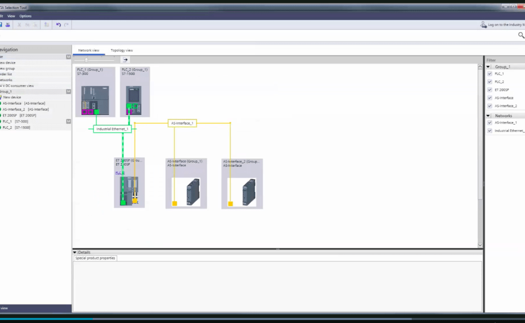 The Siemens TIA Selection Tool offers a visual and intuitive approach to control panel design (source Siemens)