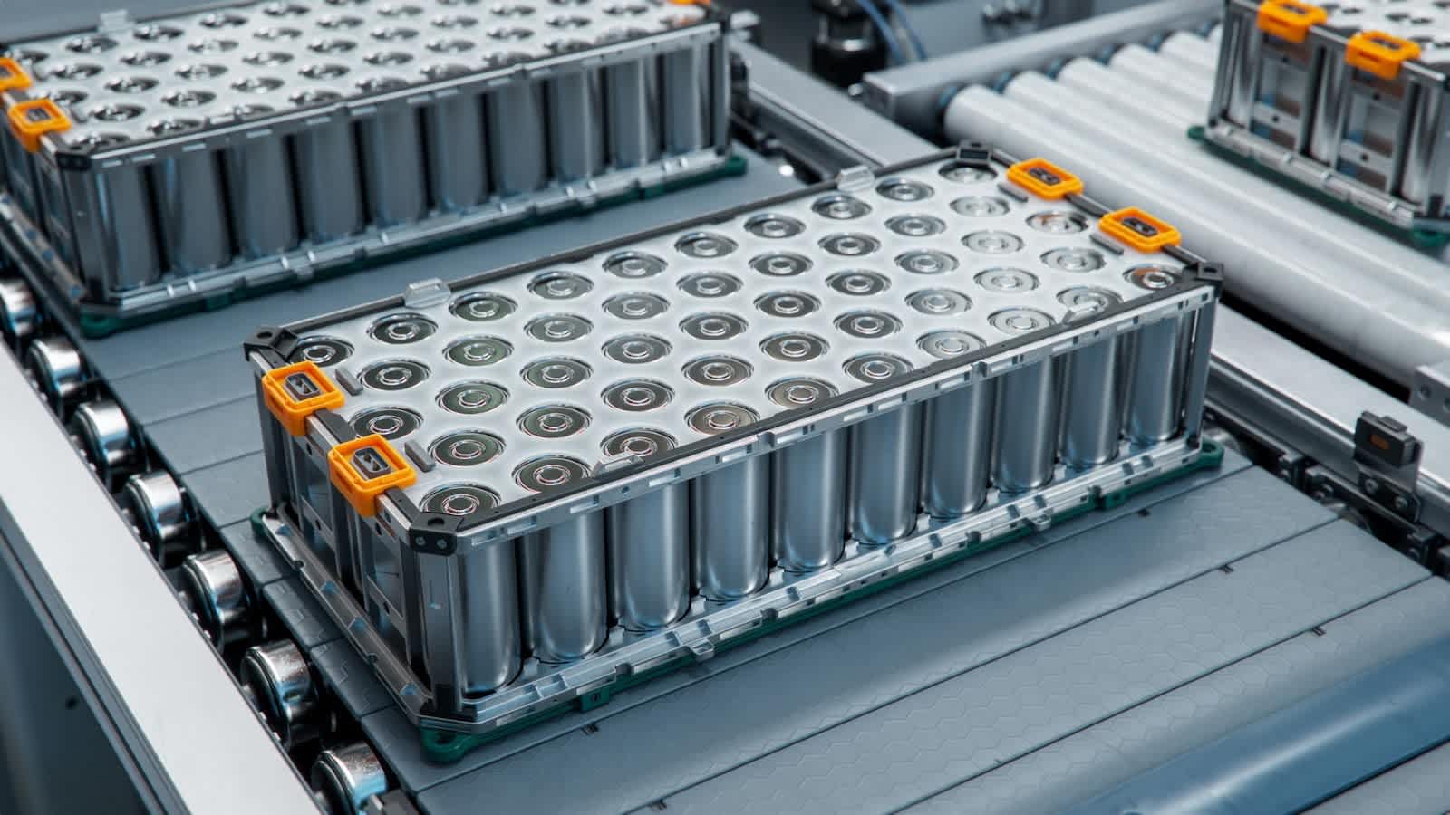 An EV battery
