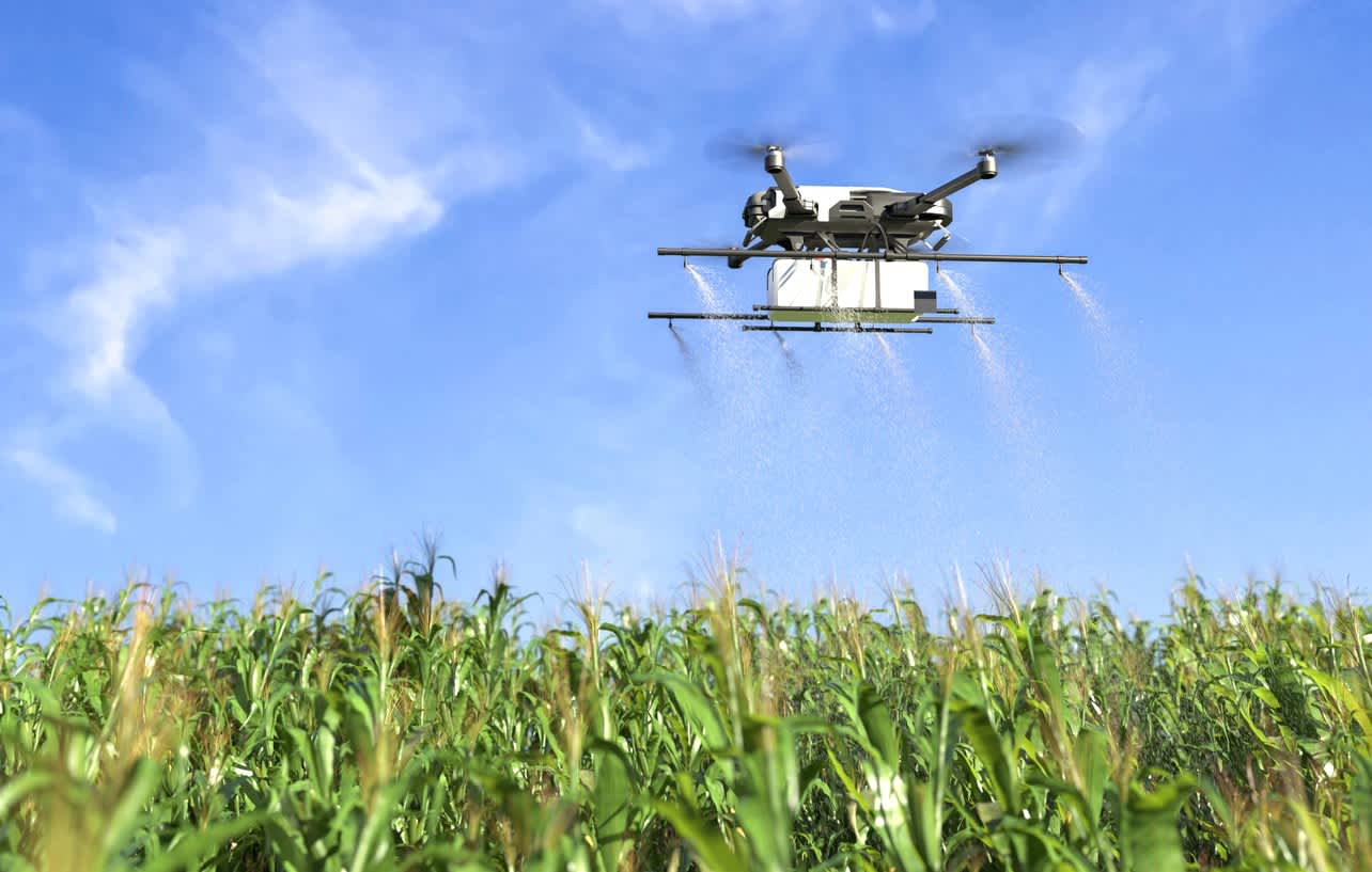 Drone for precision farming