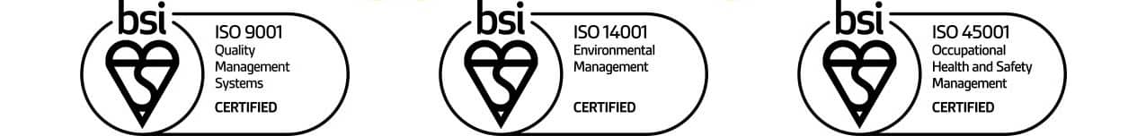 ISO 9001, 14001, 45001