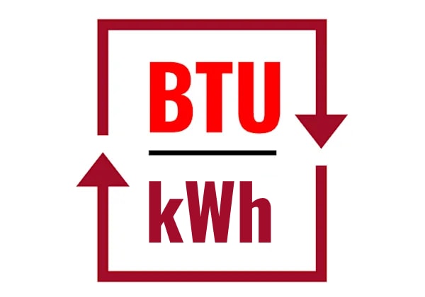 Calcolatore di Conversione da BTU a kWh