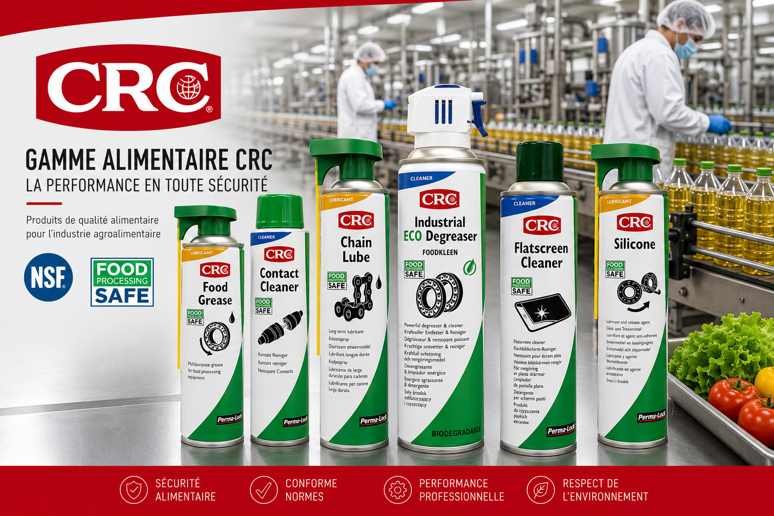 gamme agro alimentaire CRC