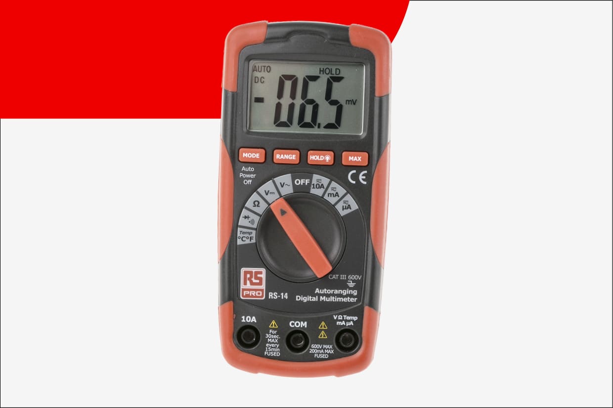 RS Pro multimeter