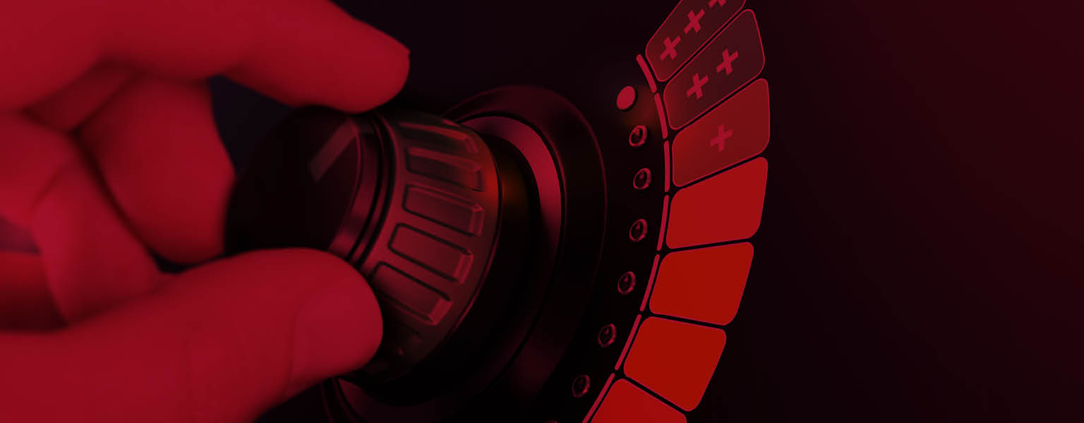 An energy meter ranging from red to green highlighting energy efficiency