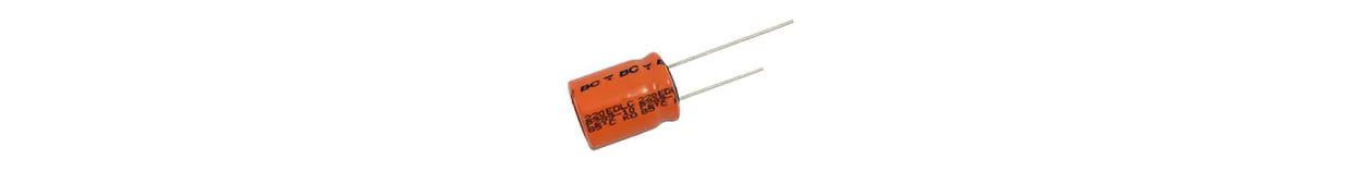 Supercondensatore della serie 235 EDLC-HVR ENYCAP di Vishay (immagine: RS)