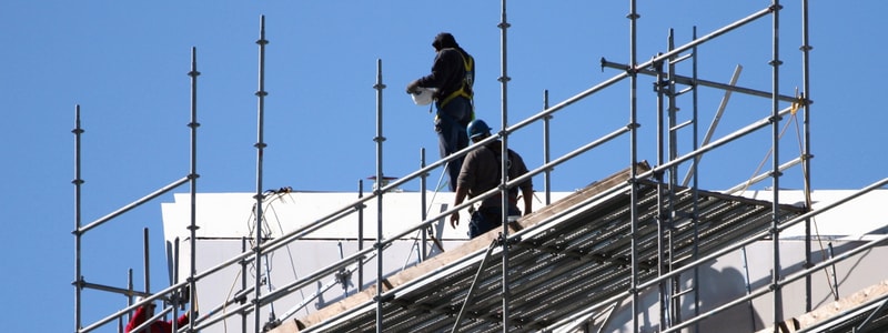 Les échafaudages, une protection collective contre la chute de hauteur