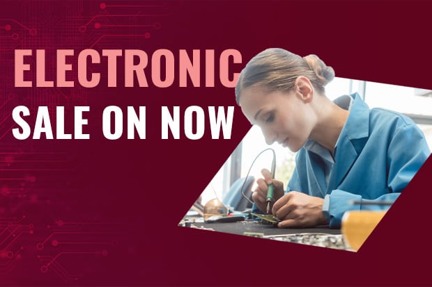 Electronic Sale on Now
