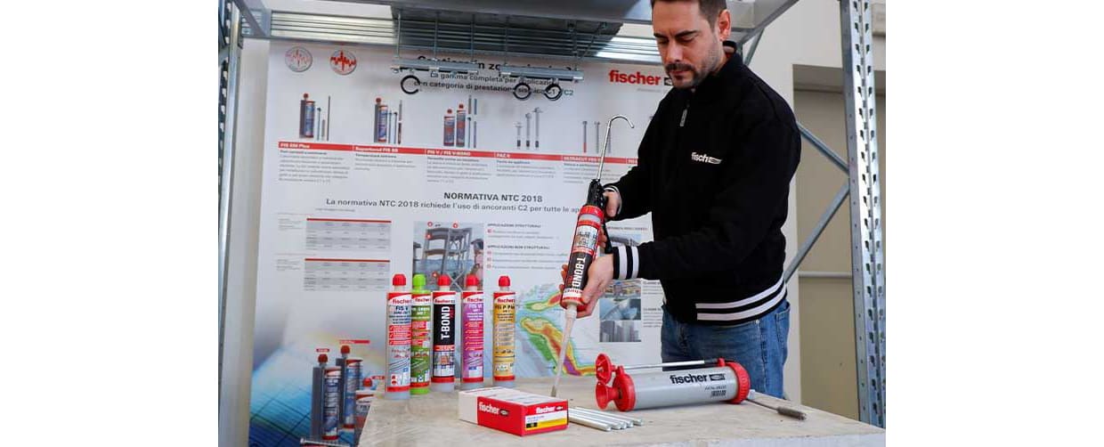 Quarto errore: utilizzare gli ancoranti chimici in modo errato