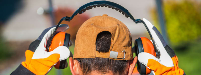 Casque antibruit contre les nuisances sonores