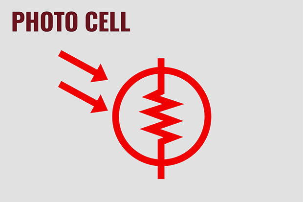 Photocell Circuit Symbol