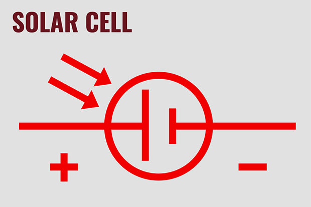 Solar Cell Circuit Diagram
