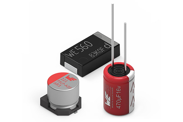 Range of Aluminium Polymer Capacitors from Würth Elektronik