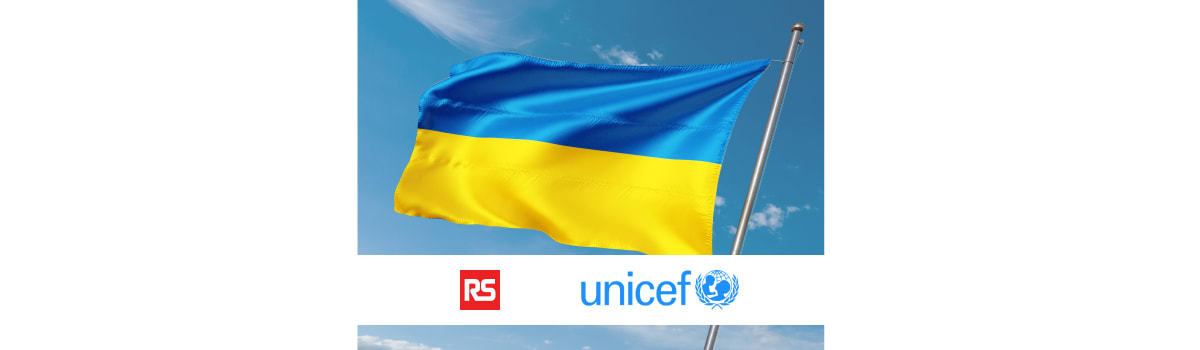 Emergenza Ucraina: RS Components Italia dona 20mila euro a UNICEF