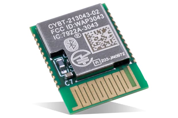 AIROC™ CYBT-213043-02 Bluetooth® and Bluetooth® LE module 