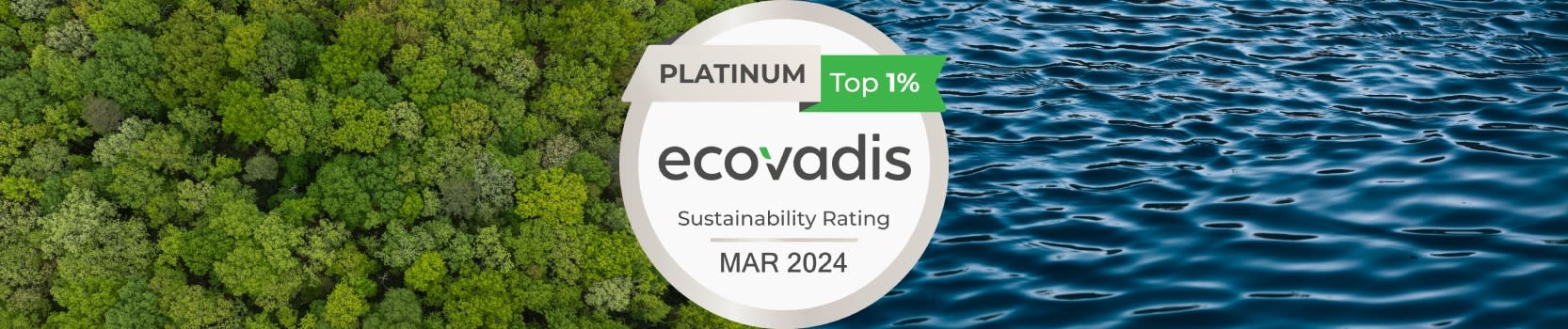 EcoVadis Platinum