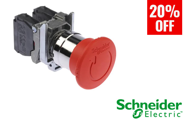 20% off on selected Schneider Electric Control and Signalling range